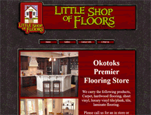 Tablet Screenshot of littleshopoffloors.com